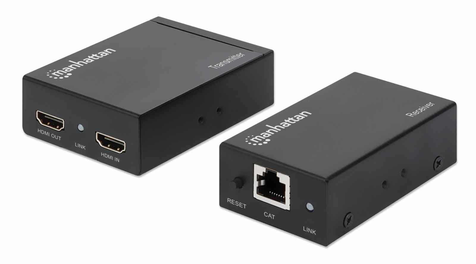 Kit extensor de HDMI sobre Ethernet MANHATTAN 207584