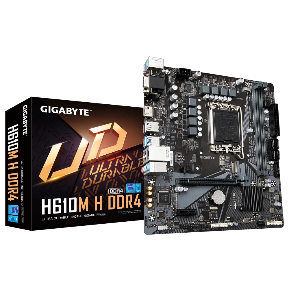 Motherboard  GIGABYTE H610M H DDR4